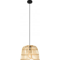 Riippuvalaisin Eglo Glyneath, 40W, Ø37,5cm, rottinki/musta