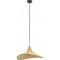 Riippuvalaisin Eglo Haxey, 40W, Ø50cm, rottinki/musta