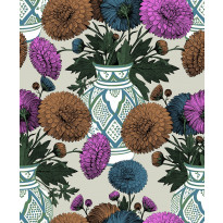 Tapetti Studio Lisa Bengtsson Habibi, beige/violetti