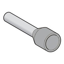 Pääteholkki DZ5CE025 2,5 mm2 harmaa