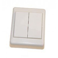 Kytkin RS16 6+6 PA R IP21 valkoinen