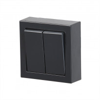 Kytkin ABB Impressivo - 6+6/16AX/250V/IP21 PPJ 0X antrasiitti