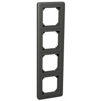 Peitelevy adapterilla Schneider Electric ExxactCombi, 4-osainen