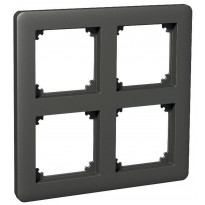 Peitelevy 2x2-matriisikehys Schneider Electric ExxactPrimo