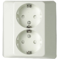 Pistorasia Schneider Electric 2-osainen, uppo-asennettava S/16A/IP21 UPJ 1X VA Exxact
