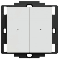 Langaton painike Schneider Electric Exxact, Wiser Zigbee, 2-osainen valkoinen