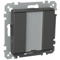 Painike KNX 2-osainen P 2 T USE UK antrasiitti ExxactPrimo