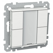 Painike KNX 4-osainen P 4 T USE UK valkoinen Exxact