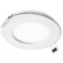 LED-paneeli Ensto Velox ALSD117PU Ø117x19mm, IP44, 8W 830/840, valkoinen