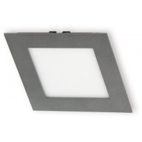 LED-paneeli Ensto Velox ALSD168HNU 168x168x19mm, IP44, 14W 830/840, harmaa