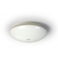 LED-tunnistinvalaisin Ensto AVR320 Ø320x106mm, IP44, 10W/830/840, PIR