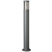 Pollarivalaisin Airam Park P, max 60W, E27, Ø100x920mm, IP44, harmaa/kirkas