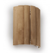 Häikäisysuoja Ensto, AVL6.1, 330x260x122mm, AVH15-saunavalaisimille, seinäasennettava, haapa
