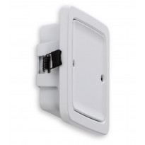 LED-seinävalaisin Ensto, AVD5.13L, 1x3W, 46x140x140mm, IP64, valkoinen