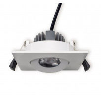 LED-alasvalo Ensto Velox, ALS90NS, 4W/840, 90x90x41mm, IP20, valkoinen