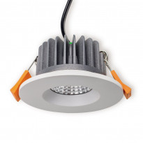 LED-alasvalo Ensto Velox, ALS90WRD/3K, 9W/830, Ø90x47mm, IP44, valkoinen