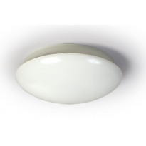 LED-yleisvalaisin Ensto ECO320, 14W/830, Ø320x106mm, IP44, valkoinen