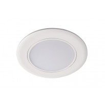 LED-alasvalo Airam Slim Duo suunnattava IP44 8W/830/840 Dim valkoinen