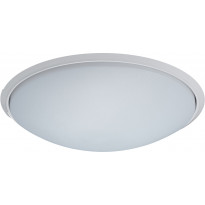 LED-yleisvalaisin Lumiance Giotto 235, ø265mm, uppoasennettava, 12W, 4000K, IP44, valkoinen