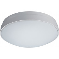 LED-yleisvalaisin Lumiance Giotto, ø305mm, pinta-asennettava, 19W, 3000K, IP44, valkoinen