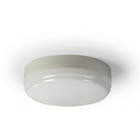 LED-tunnistinvalaisin Ensto AVR1.1109L, IP44, 10W/840, Ø260x88mm, RAD-tunnistimella, valkoinen