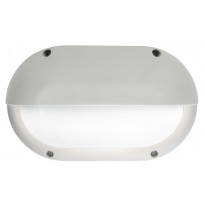 LED-ulkoseinävalaisin Airam Cestus Horizontal Eye, 20W/840, 165x270x110mm, IP65, valkoinen/opaali