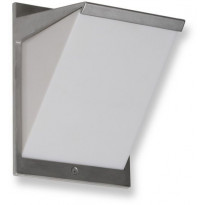LED-ulkoseinävalaisin Ensto AVR8 eWay, IP44, 9W/840, alumiini, polykarbonaattikuvulla