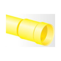 Kaapelinsuojaputki keltainen TEL-A 100x4.8x6000