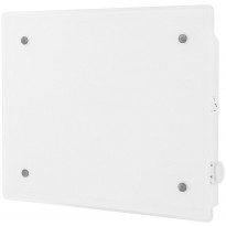 Lämmitin Adax ECO Basic Glass 02 KET, 250W, valkoinen, IP24, 330x400mm