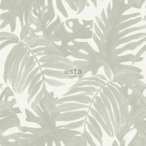 Tapetti ESTA Jungle Fever 138989, 0.53x10.05m, non-woven, vihreä/beige