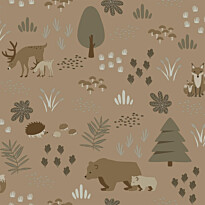Tapetti Esta To The Moon And Back 139410, non-woven, ruskea