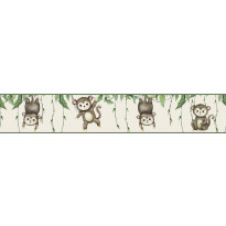 Boordi Kids Walls 45853, vinyylipinta, 0.18x5m, ruskea