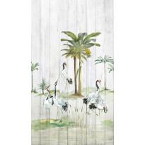 Kuvatapetti One Roll One Motif Tropical Wood, 1.59x2.80m, non-woven 