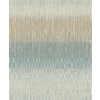 Tapetti Nomad A51201, 0.53x10.05m, non-woven, beige/turkoosi