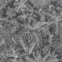 Tapetti Essentials Ecodeco EE22548, 0.53x10.5m, tummanharmaa