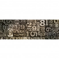 Välitilatarra Dimex Typeset, 180-350x60cm