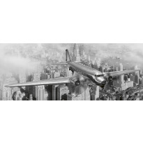 Maisematapetti Dimex Airplane, 375x150cm