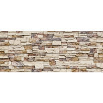 Kuvatapetti Dimex Stone Wall, 375x150cm, ruskea, kivikuosi