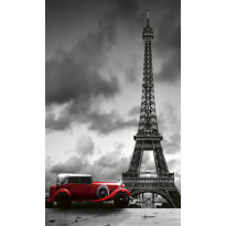 Maisematapetti Dimex Retro Car In Paris, 150x250cm
