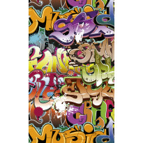 Kuvatapetti Dimex Graffiti Art, 150x250cm, monivärinen