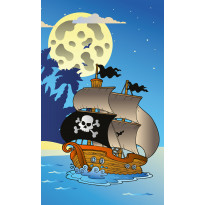 Kuvatapetti Dimex Pirate Ship, merirosvolaiva, 150x250cm, sininen