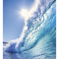 Kuvatapetti Dimex Wave, 225x250cm, sininen, sileäpintainen