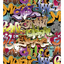 Kuvatapetti Dimex Graffiti Art, 225x250cm, monivärinen