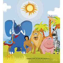 Kuvatapetti Dimex Africa Animals, 225x250cm, monivärinen