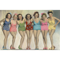 Kuvatapetti Dimex Charming Ladies, 375x250cm, monivärinen