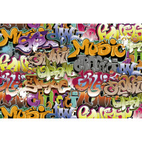 Kuvatapetti Dimex Graffiti Art, 375x250cm, monivärinen
