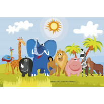Kuvatapetti Dimex Africa Animals, 375x250cm, monivärinen