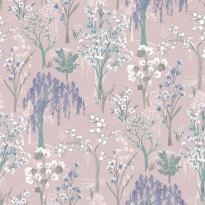 Tapetti Utopia Kieder Pink 91130, 0,53x10,05m