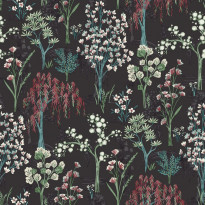 Tapetti Utopia Kieder Charcoal 91133, 0,53x10,05m