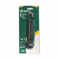 Katkoteräveitsi Sata Heavy Duty 25mm/7seg. softgrip